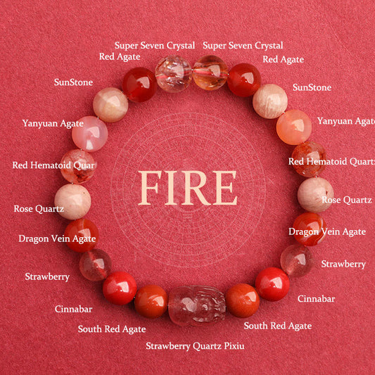 Harmony Flow · Personalised Five Elements Bracelet